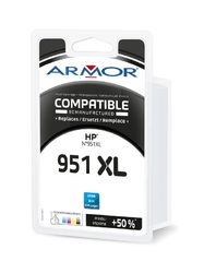 Kompatibilní inkoust ARMOR K12669W4 pro Canon Pixma MG5751 černý, 13 ml, CLI571BKXL