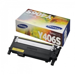 HP originální toner SU462A, CLT-Y406S, yellow, 1000str., Y406S, Samsung CLP-360, 365, CLX-3300, 3305, Xpress C-410, 460