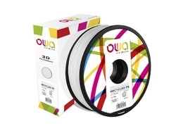 OWA - PS 3D-filament 1,75mm bílá, 750g