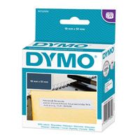 Dymo, papírové štítky, 51mm x 19mm, bílé, multifunkční, 500 ks, 11355, S0722550