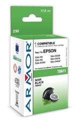 Kompatibilní inkoust ARMOR K12116W4 pro Epson Stylus Photo RX420/425, černý, T055140
