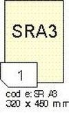 Matný krémový papír 150g Rayfilm R0284.SRA3D, 320x450 mm, 300 listů SRA3, 