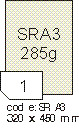 Perlový metalický papír - 285 g/m2 Rayfilm R0295.SRA3B, 320x450mm, 50 listů SRA3, 