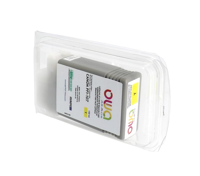 Kompatibilní inkoust ARMOR B45521OW pro Canon iPF 680/685, yellow, 130 ml, PFI107Y
