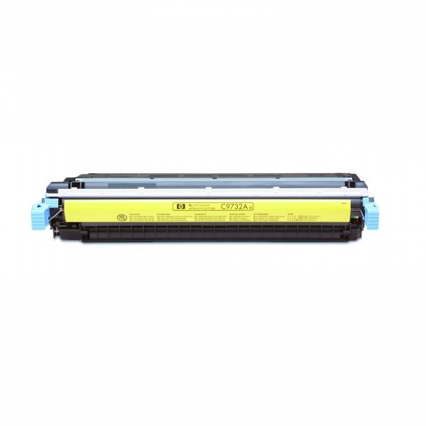 HP originální toner C9732A, yellow, 12000str., HP 645A