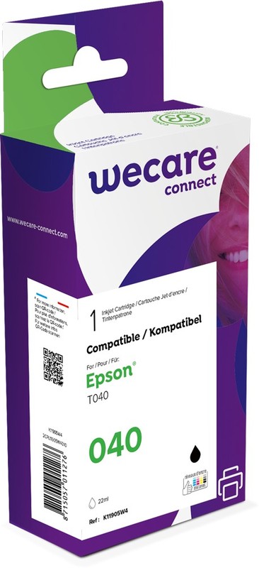 Kompatibilní inkoust ARMOR K11905W4 pro Epson Stylus C62, černý, T040140
