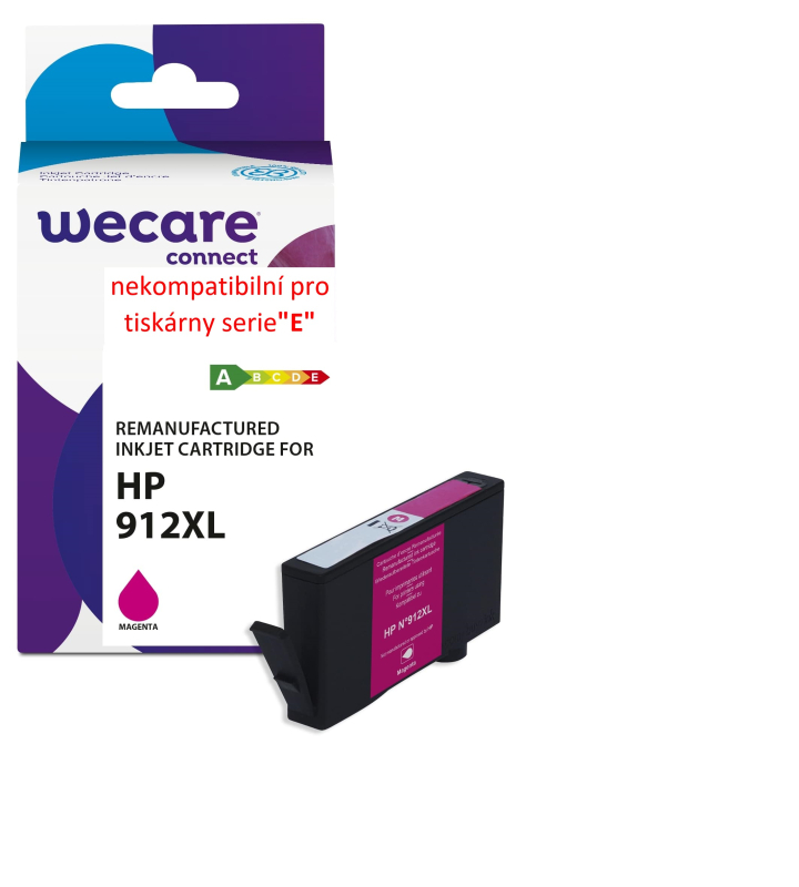 ink-jet pro HP Officejet 8012 magenta, 10,5ml/825str., 912XL, komp.s 3YL82AE