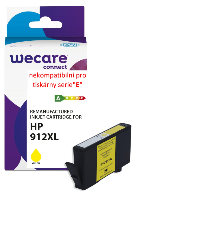 ink-jet pro HP Officejet 8012 yellow, 10,5ml/825str., 912XL, komp.s 3YL83AE