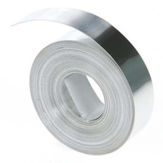 Dymo, originální páska do tiskárny štítků, 31000, S0720160, 4.8m, 12mm, hliníková bez lepidla pro M1011